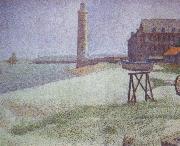 The Lighthouse at Honfleur Georges Seurat